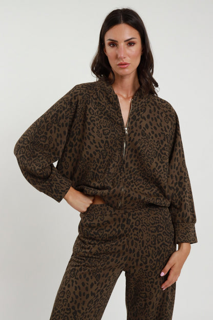 SUSY MIX - Bomber in felpa