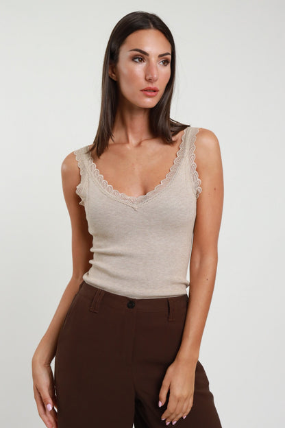 SUSY MIX - Canotta in pizzo
