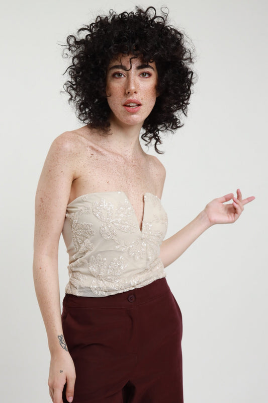 SUSY MIX - Top in paillettes