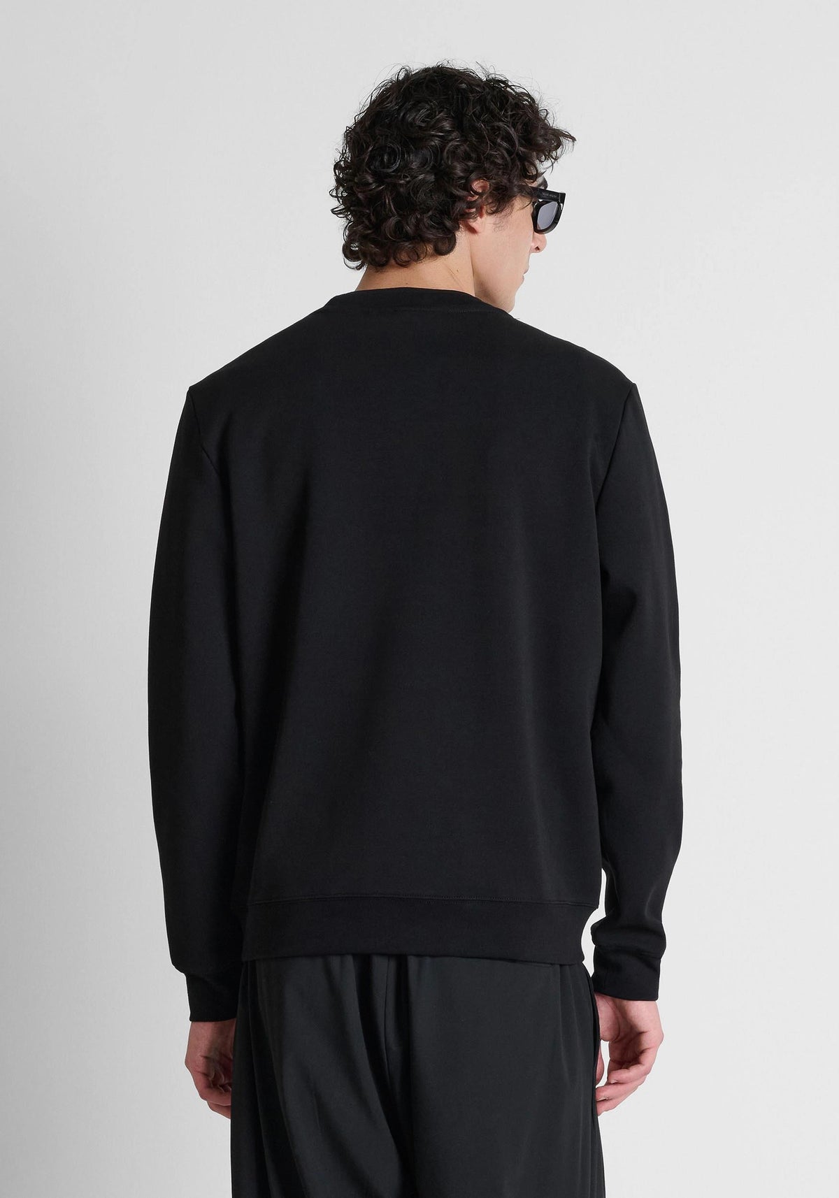 ANTONY MORATO - Felpa regular fit in interlock di cotone con logo