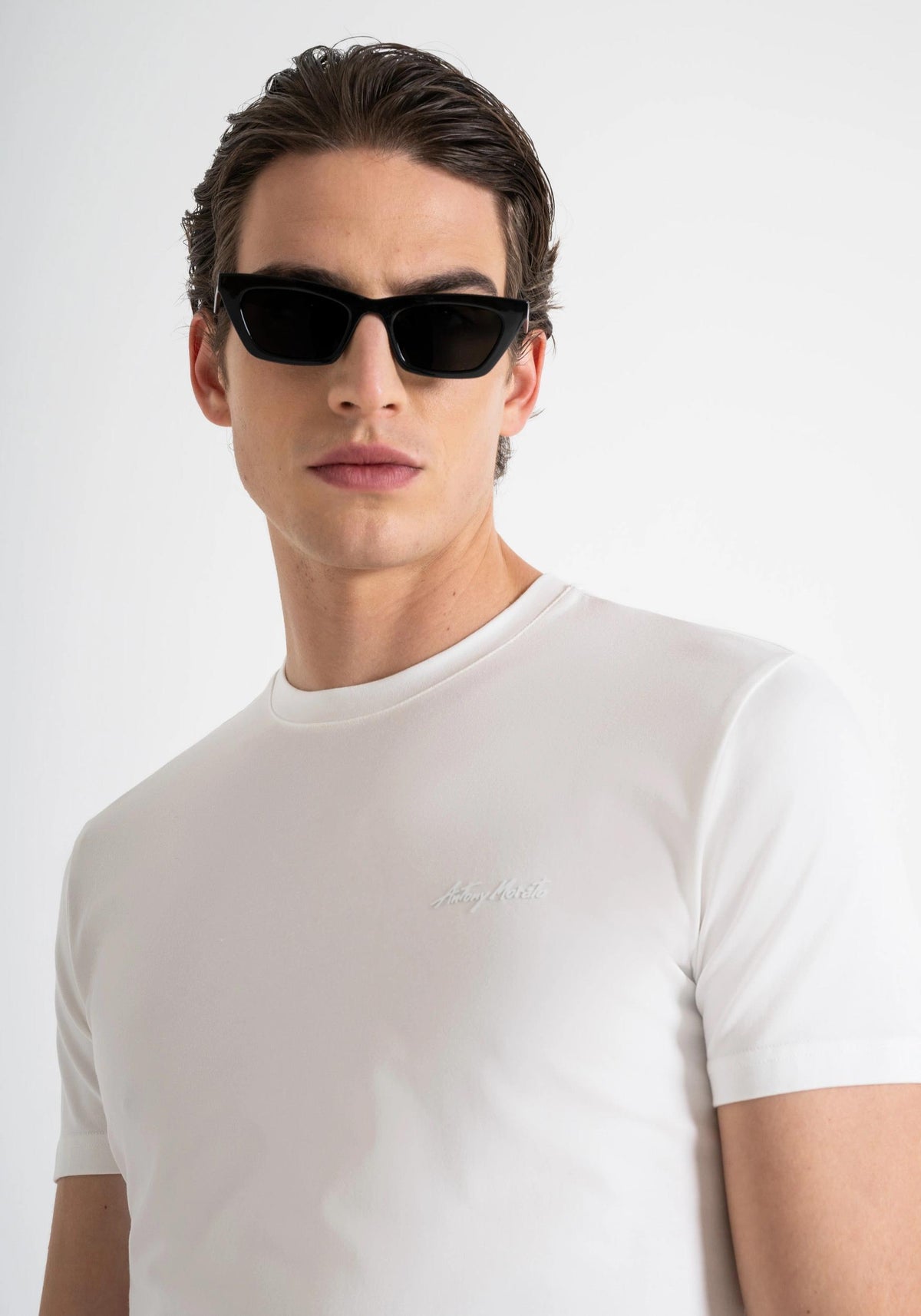 ANTONY MORATO - T-shirt girocollo super slim fit in modal strech