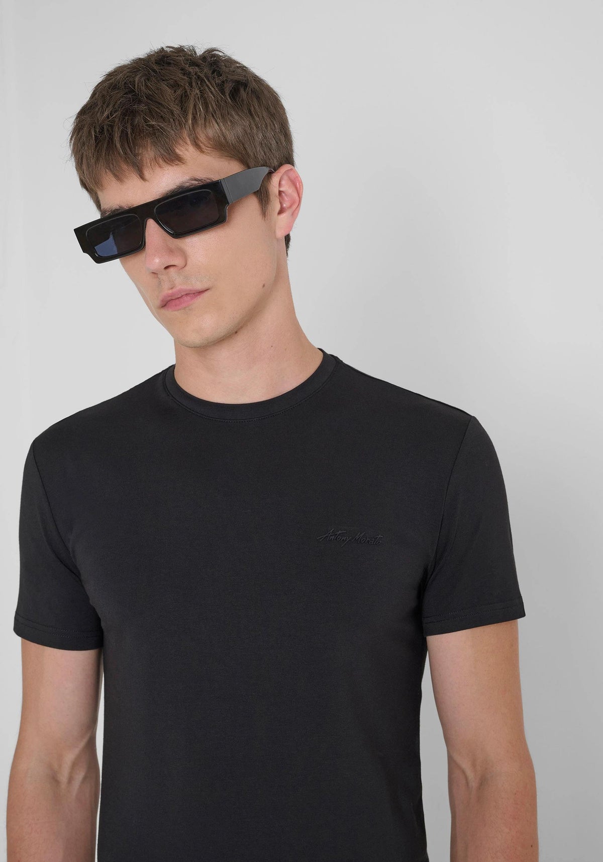 ANTONY MORATO - T-shirt girocollo super slim fit in modal strech