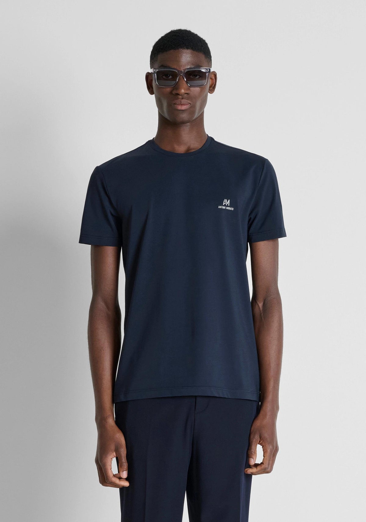 ANTONY MORATO - T-shirt super slim fit in jersey con logo
