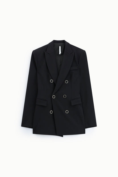 IMPERIAL - Blazer doppiopetto con tasche a pattina