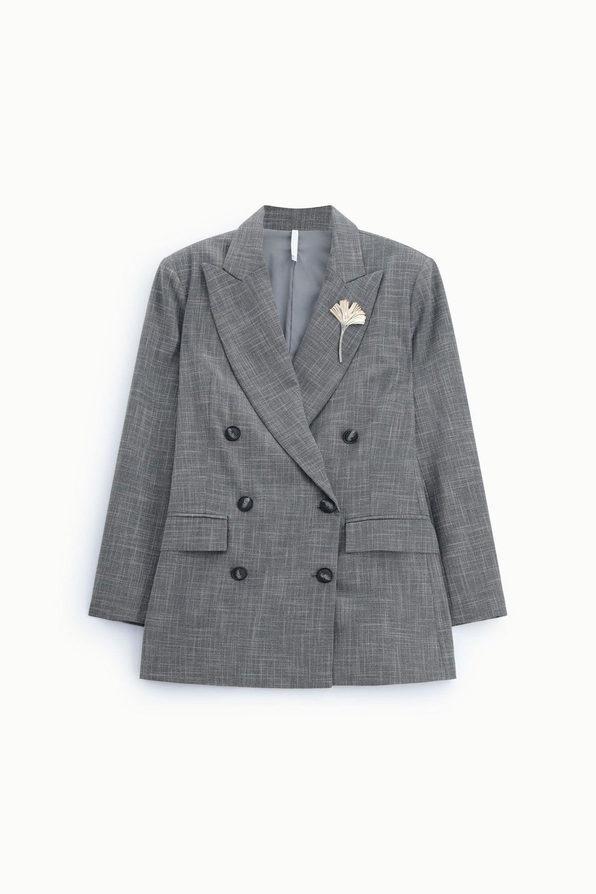 IMPERIAL - Blazer doppiopetto stampa micro check