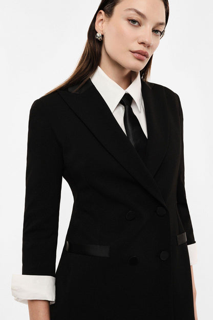 IMPERIAL - Blazer doppiopetto con maniche tre quarti