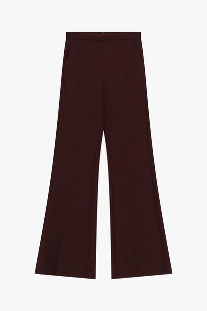 IMPERIAL - Pantaloni flare vita alta linea pulita