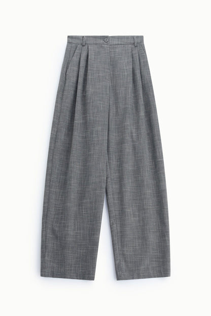 IMPERIAL - Pantaloni palazzo a vita alta