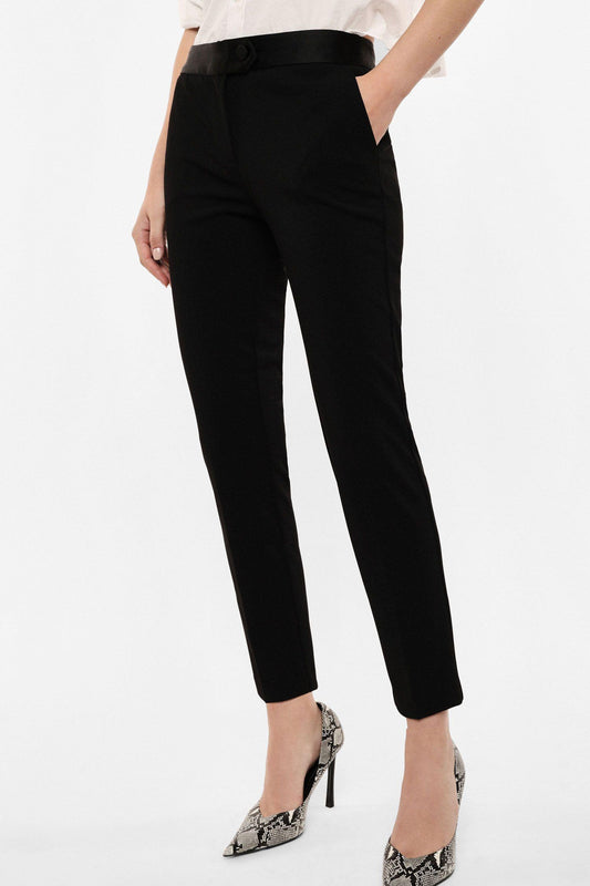 IMPERIAL - Pantaloni sartoriali linea affusolata con dettagli