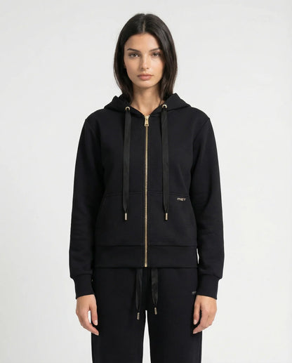 MET - Felpa con cappuccio fullzip