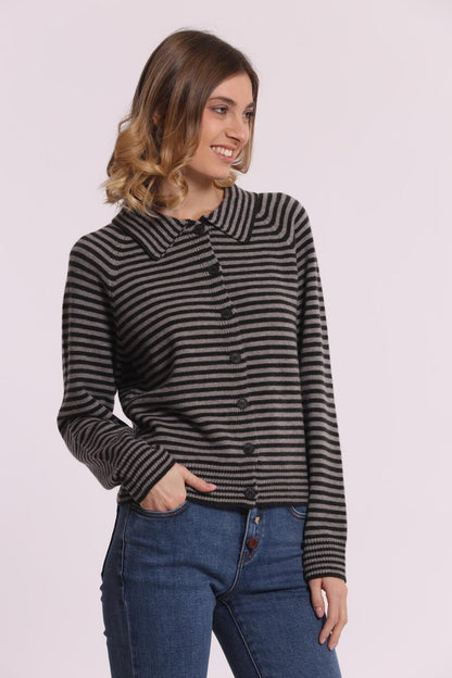 MIMI' MUA' - Cardigan a righe