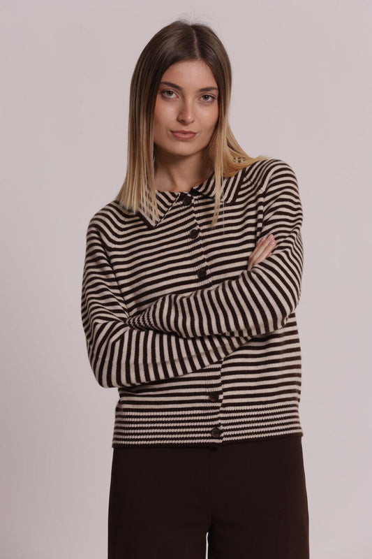 MIMI' MUA' - Cardigan a righe