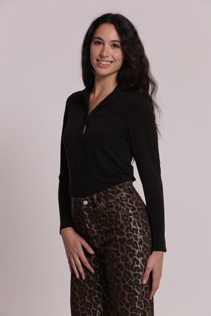 MIMI' MUA' - Body camicia in viscosa
