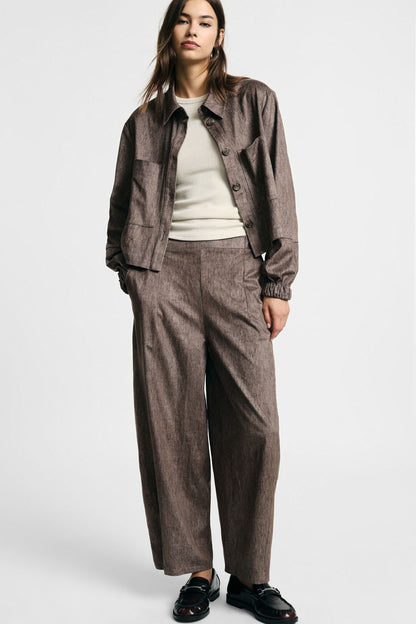 PLEASE - Pantaloni con pinces