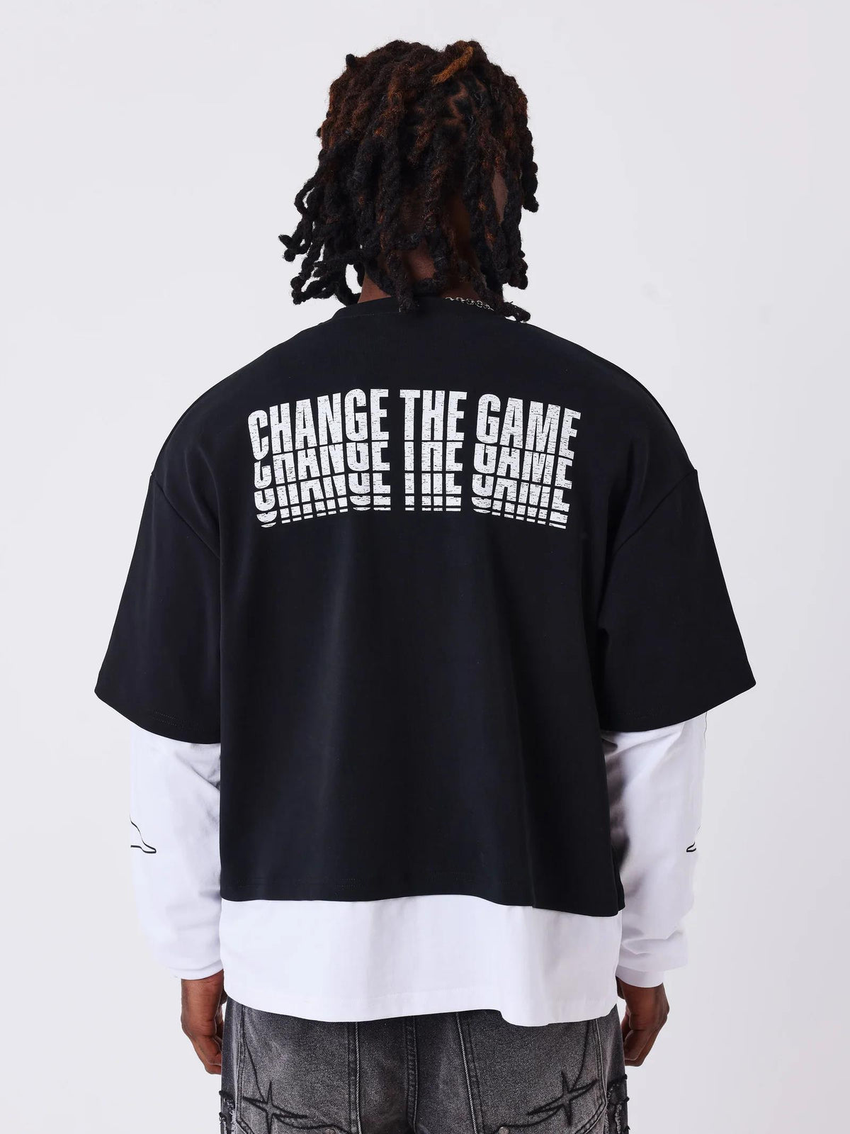 PXP - T-shirt con maniche lunghe