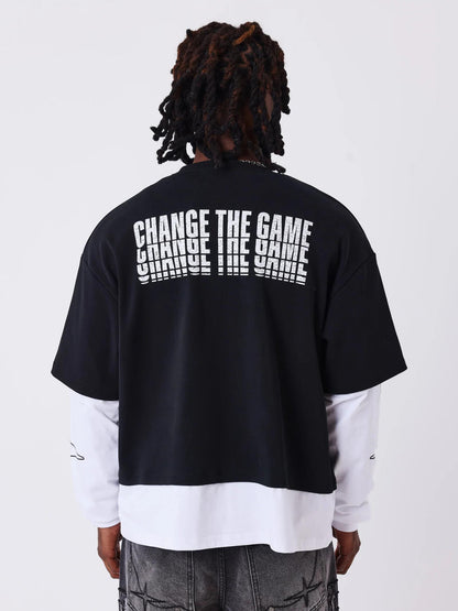 PXP - T-shirt con maniche lunghe