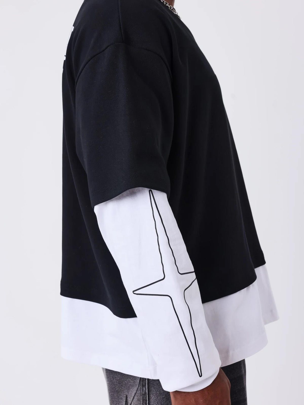 PXP - T-shirt con maniche lunghe