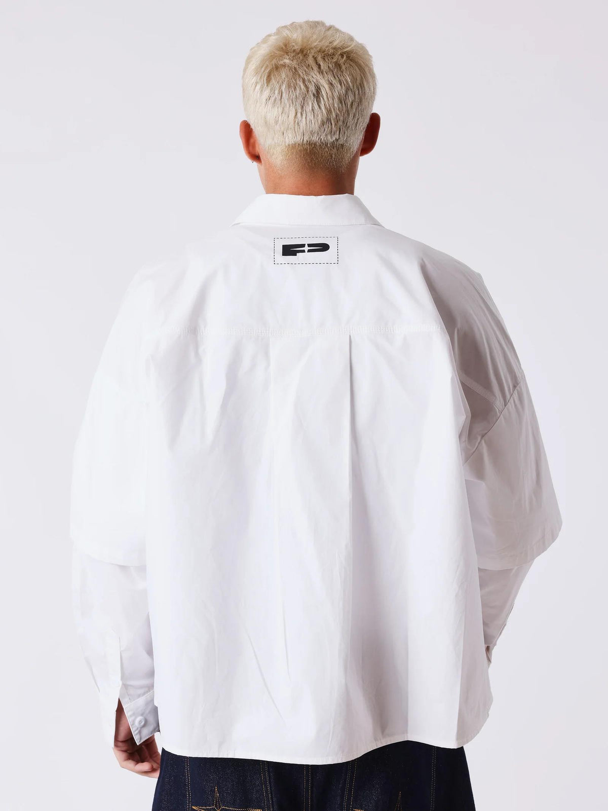 PXP - Camicia doppia manica elegante con logo