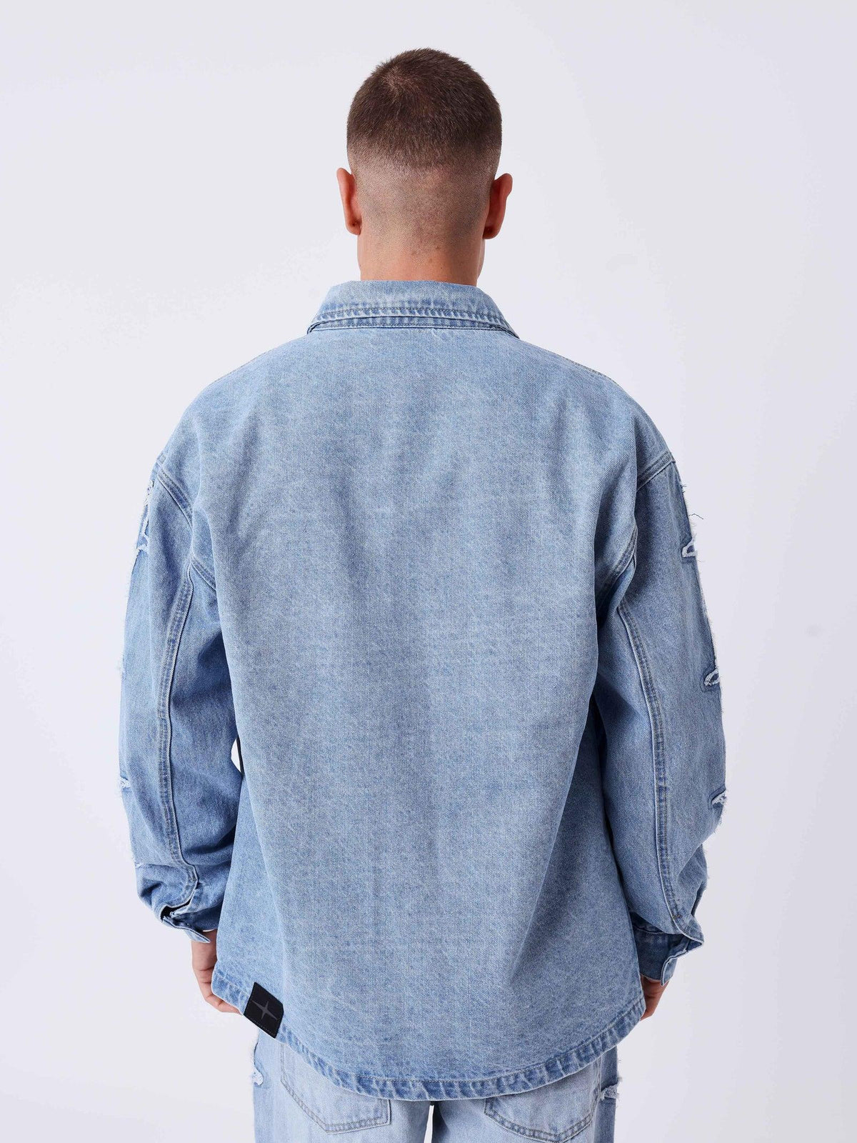PXP - Camicia overshirt in denim