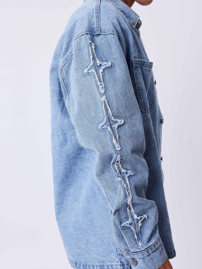 PXP - Camicia overshirt in denim