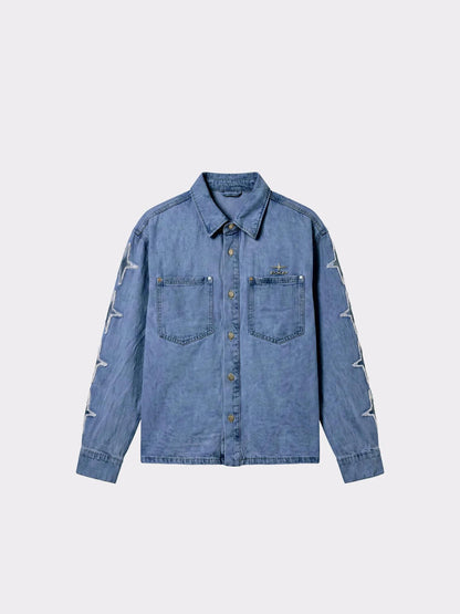 PXP - Camicia overshirt in denim