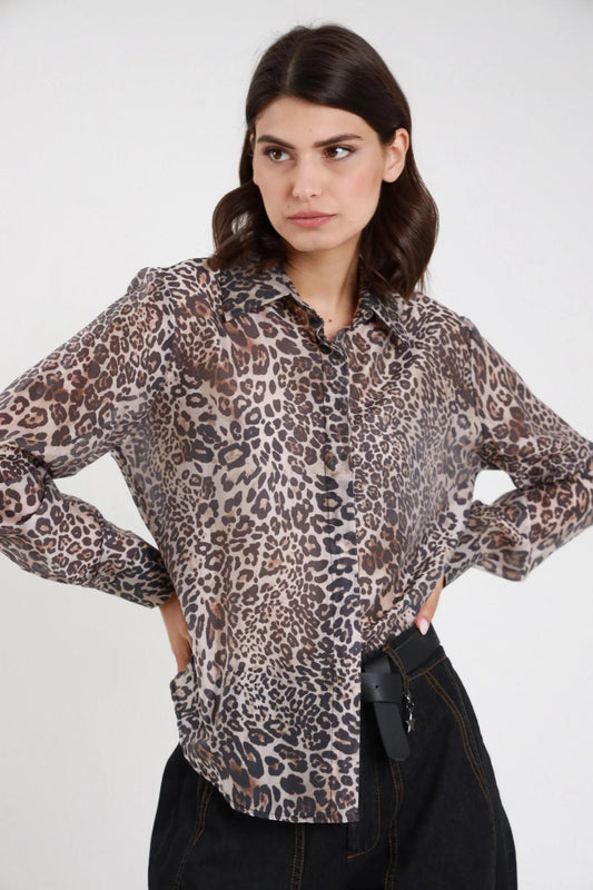 SUSY MIX - Camicia animalier