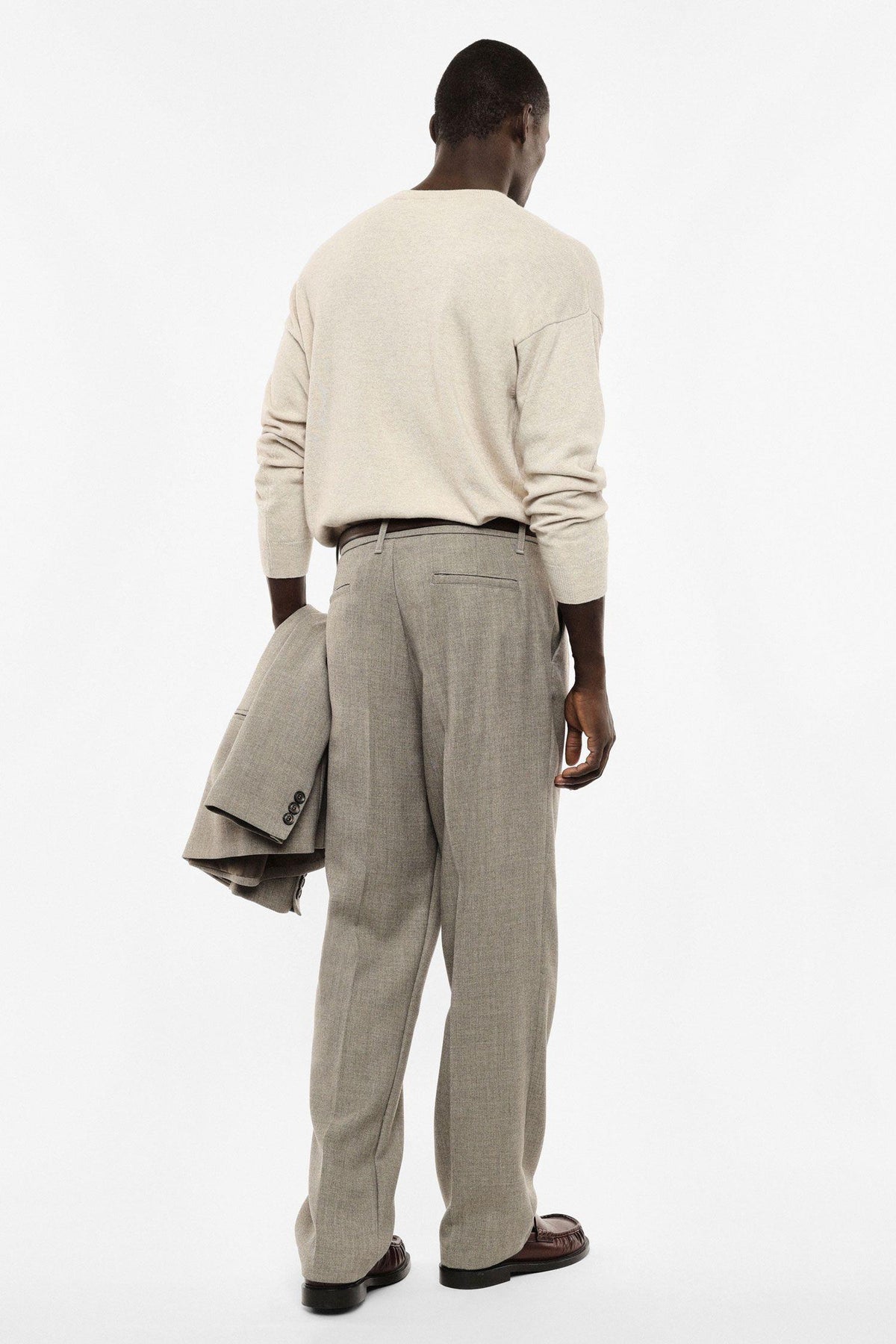 IMPERIAL - Pantaloni regular-fit con pinces e piega frontale