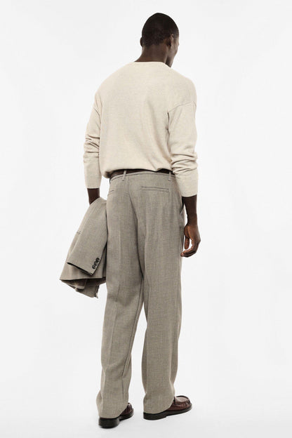 IMPERIAL - Pantaloni regular-fit con pinces e piega frontale