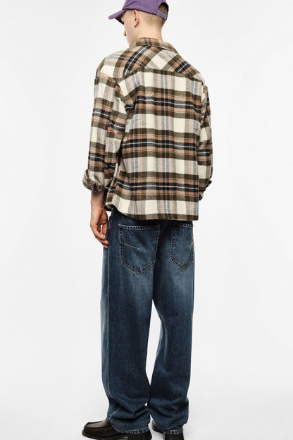 IMPERIAL - Jeans baggy-fit vita media lavaggio classico