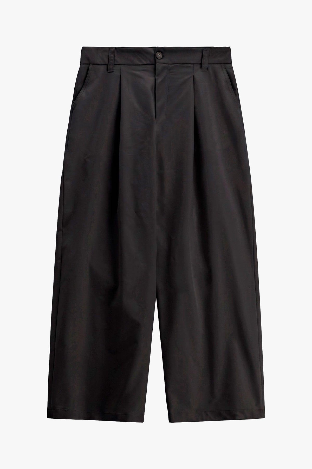 IMPERIAL - Pantaloni baggy-fit con pince e vita alta