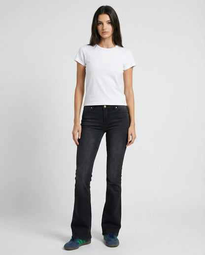 MET - Jeans slim bootcut neri