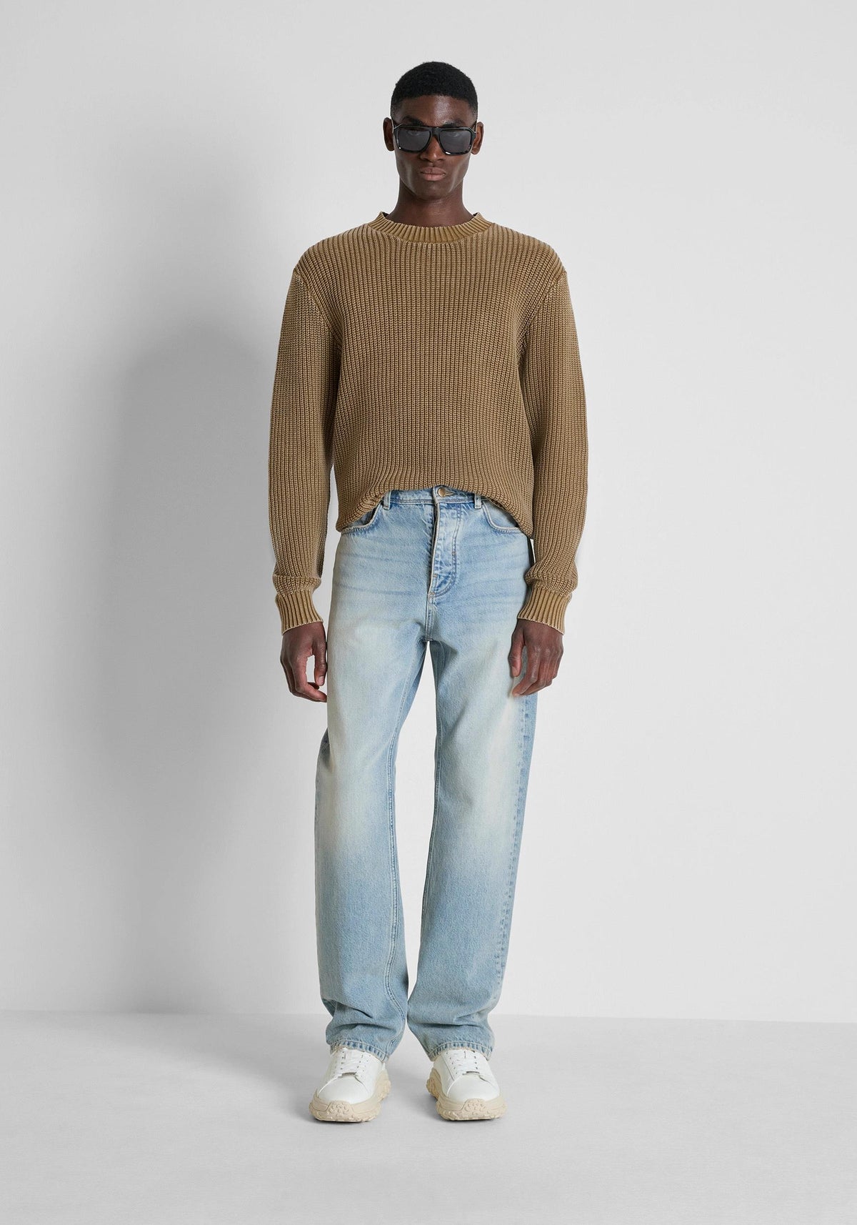 ANTONY MORATO - Jeans "Brad" in denim blu flared straight fit