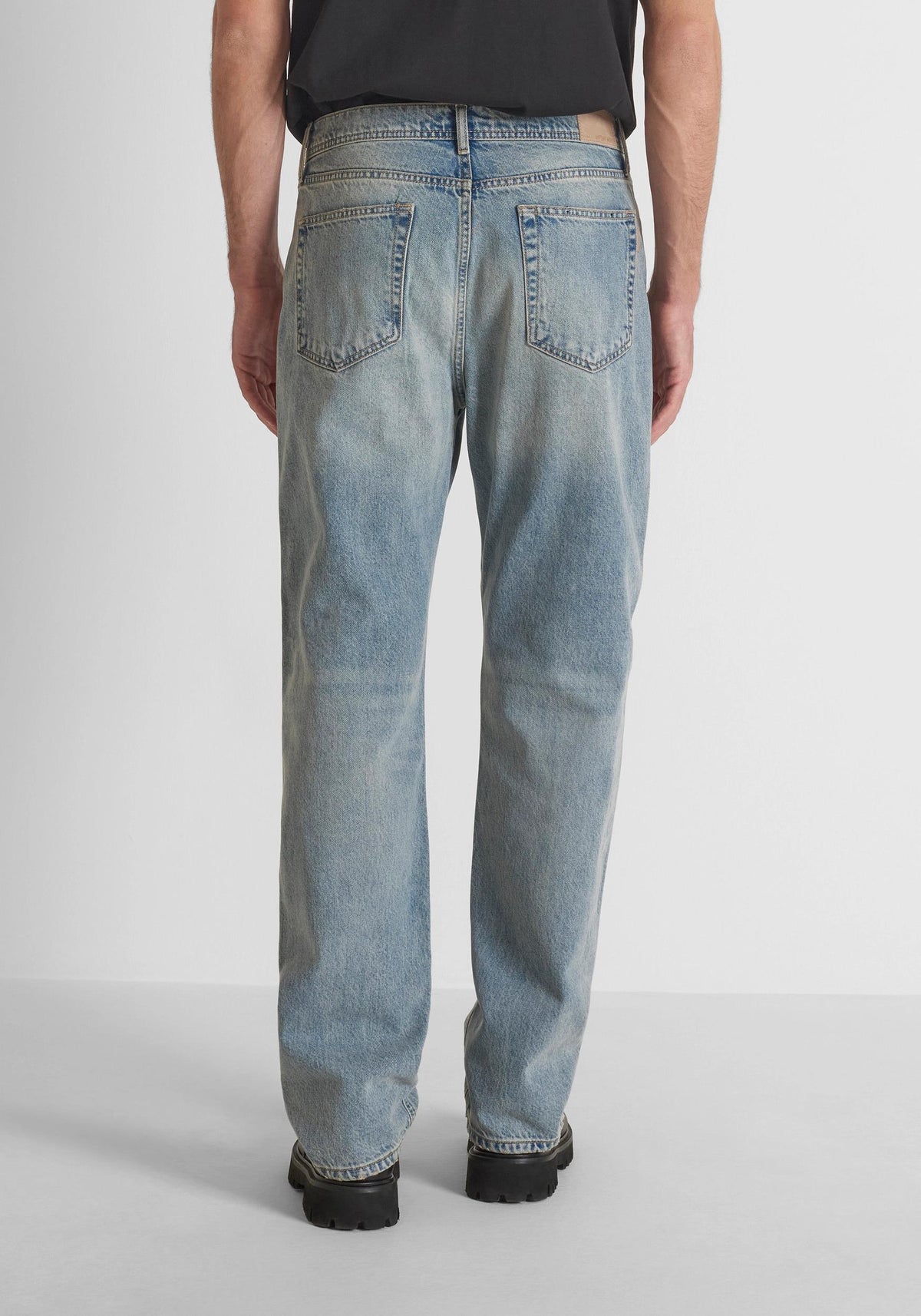 ANTONY MORATO - Jeans "Brad" in denim blu flared straight fit