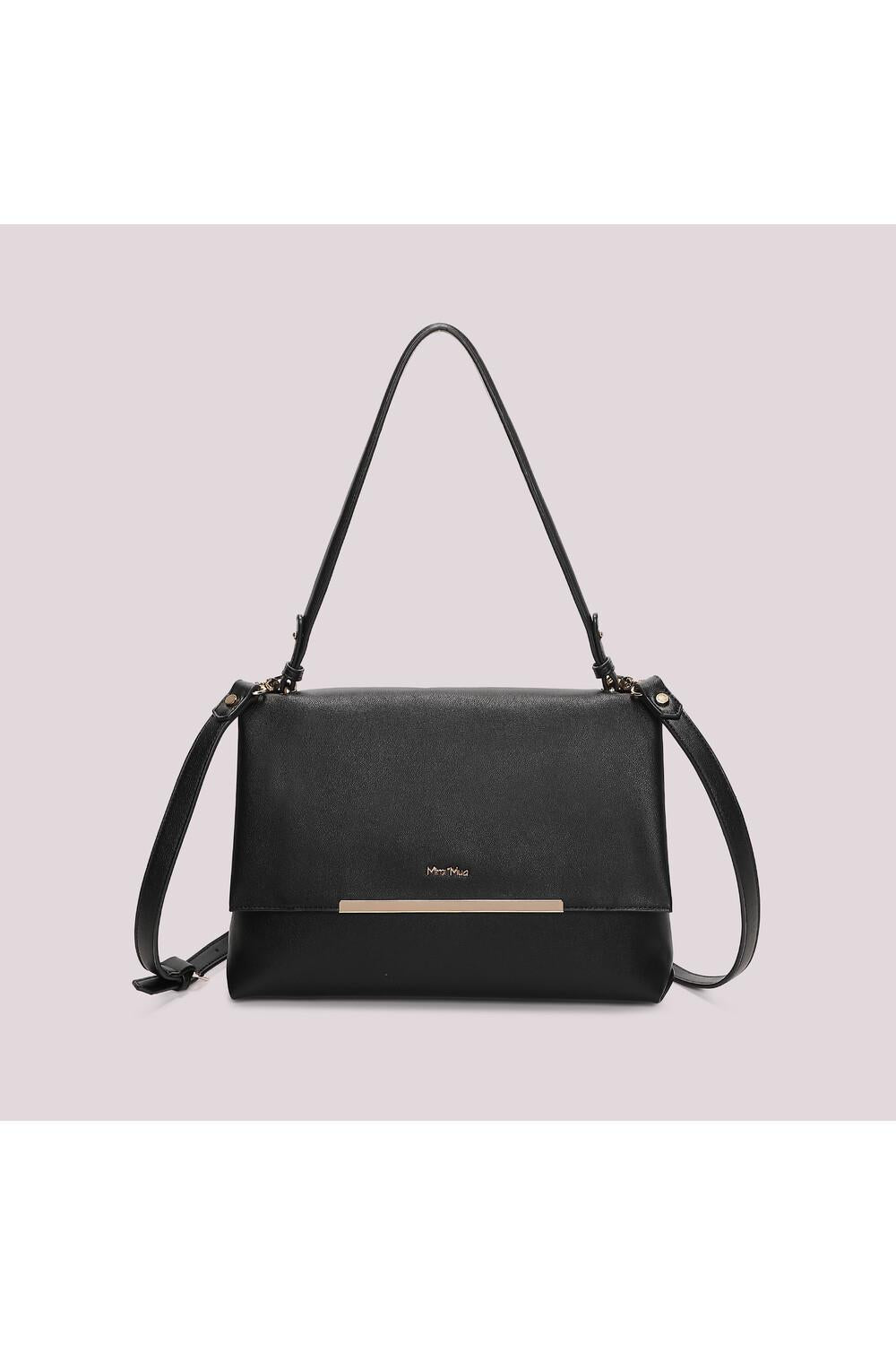 MIMI' MUA' - Borsa a spalla con dettaglio dorato