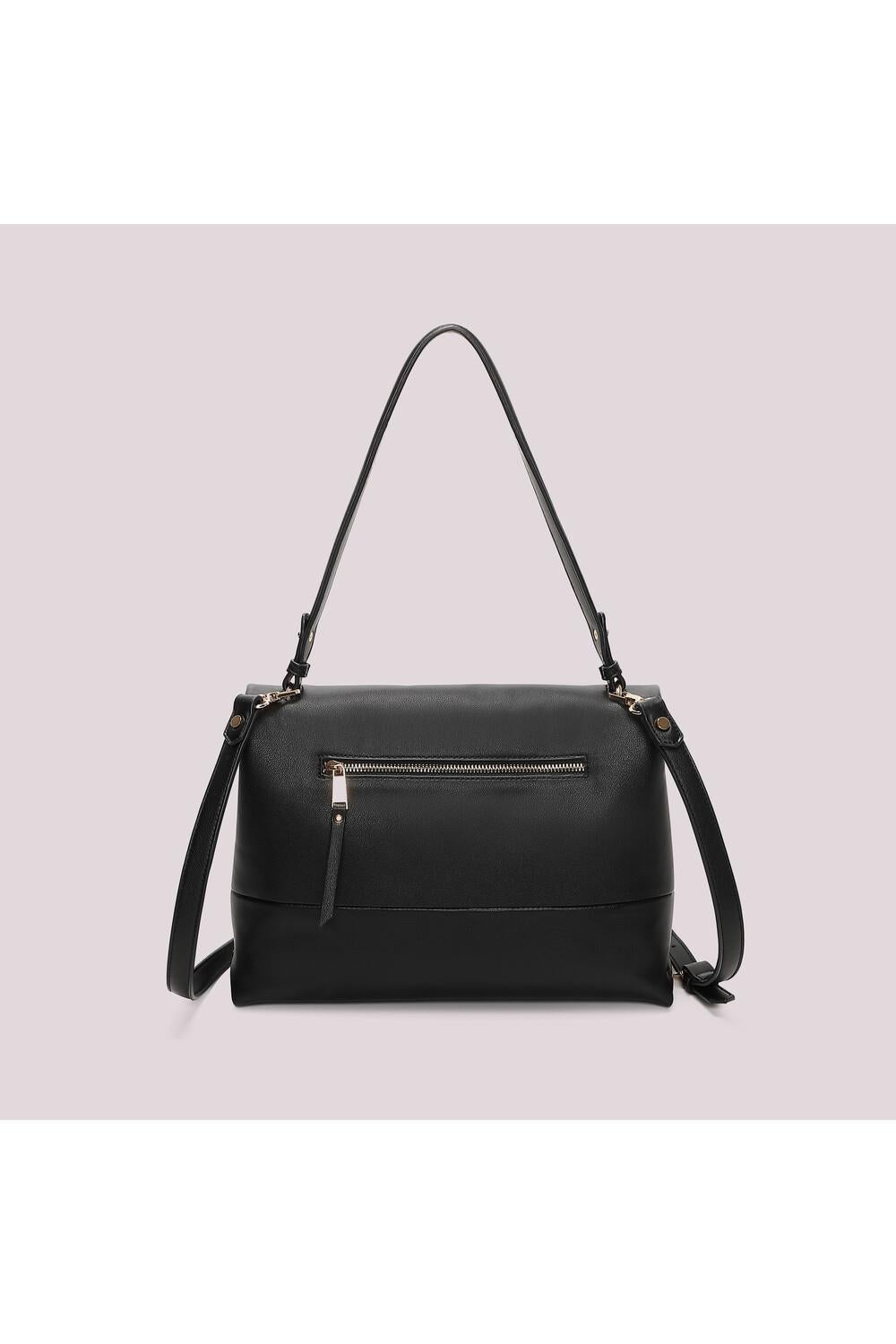 MIMI' MUA' - Borsa a spalla con dettaglio dorato