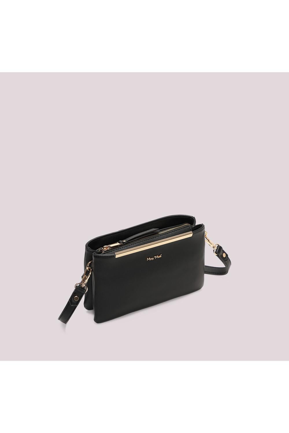 MIMI' MUA' - Borsa a tracolla con dettaglio dorato