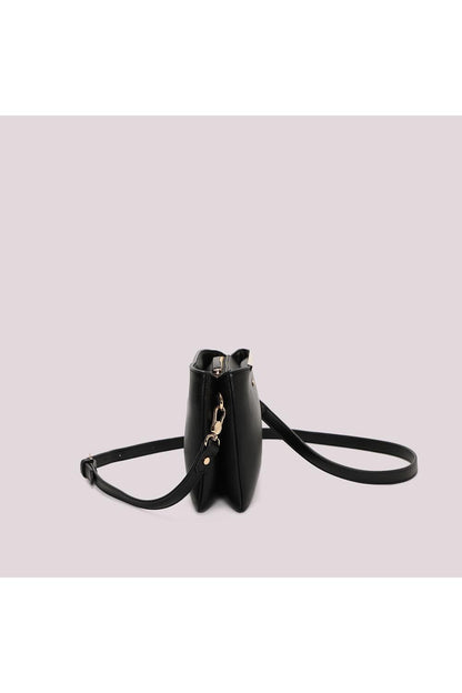 MIMI' MUA' - Borsa a tracolla con dettaglio dorato