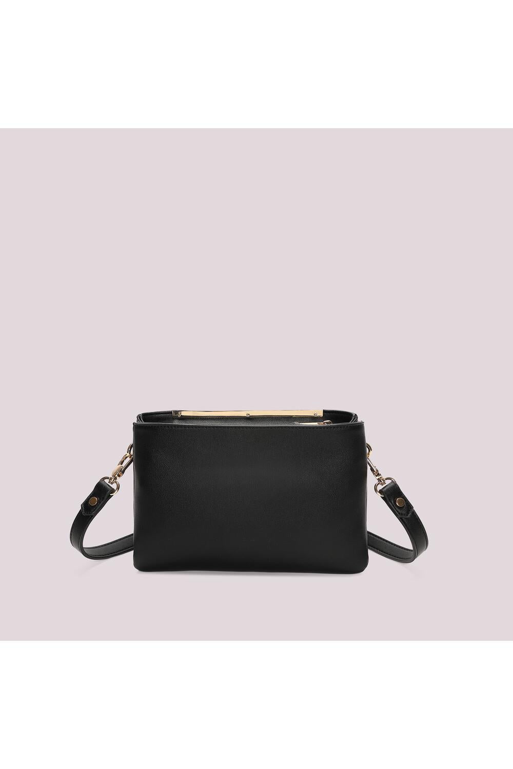 MIMI' MUA' - Borsa a tracolla con dettaglio dorato