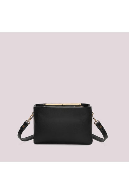 MIMI' MUA' - Borsa a tracolla con dettaglio dorato