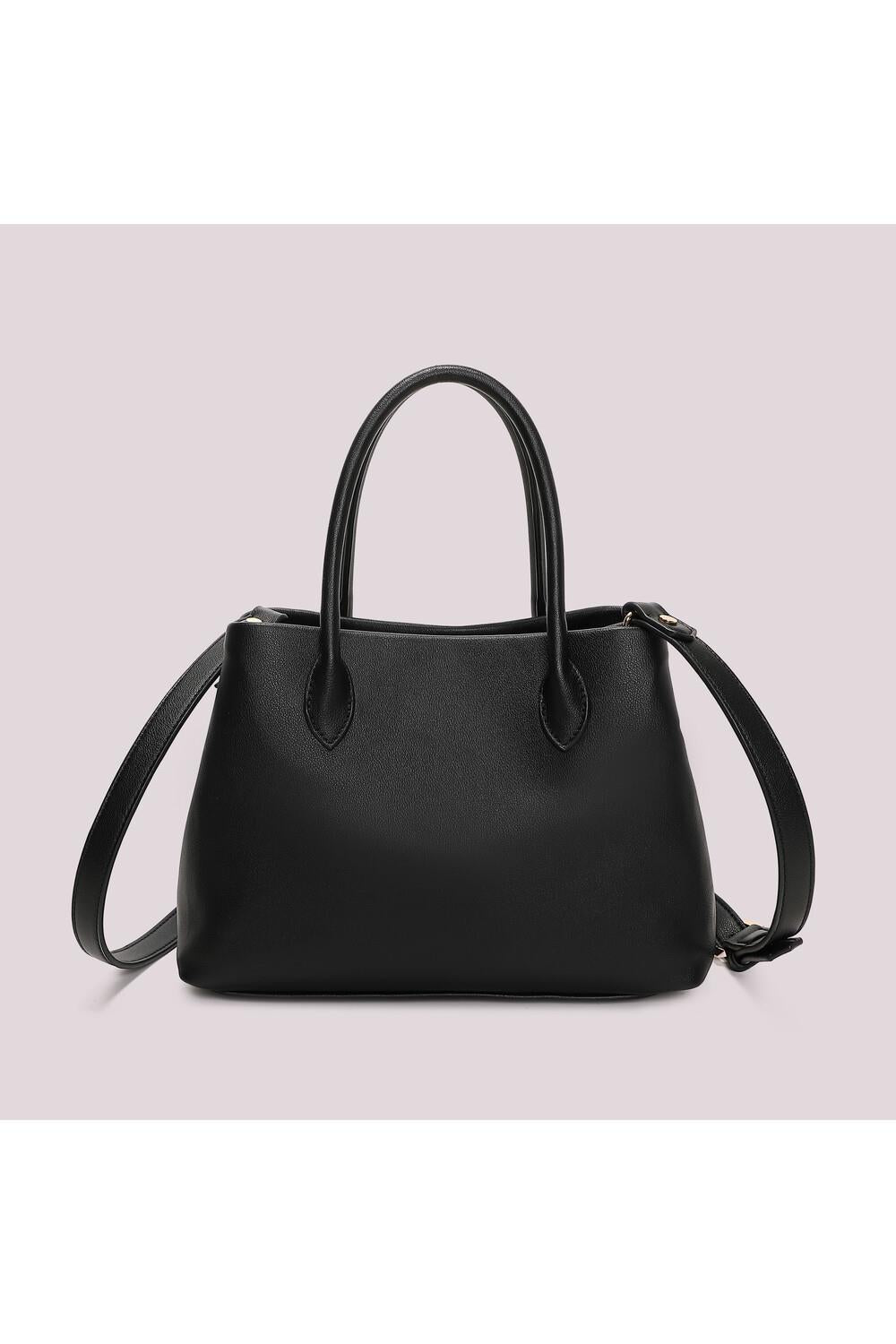 MIMI' MUA' - Borsa shopping con applicazioni colorate