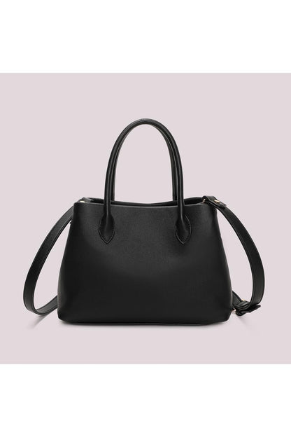MIMI' MUA' - Borsa shopping con applicazioni colorate