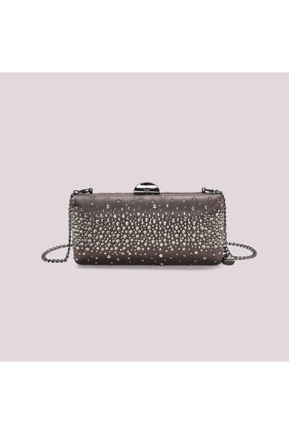 MIMI' MUA' - Borsa clutch con strass