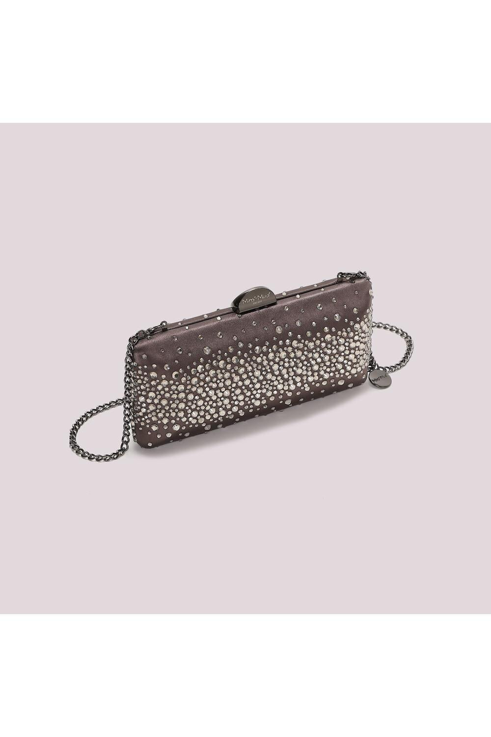 MIMI' MUA' - Borsa clutch con strass