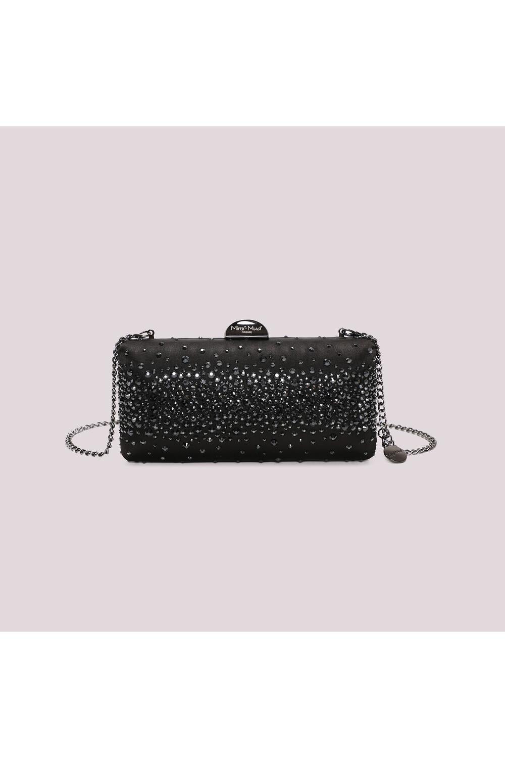 MIMI' MUA' - Borsa clutch con strass