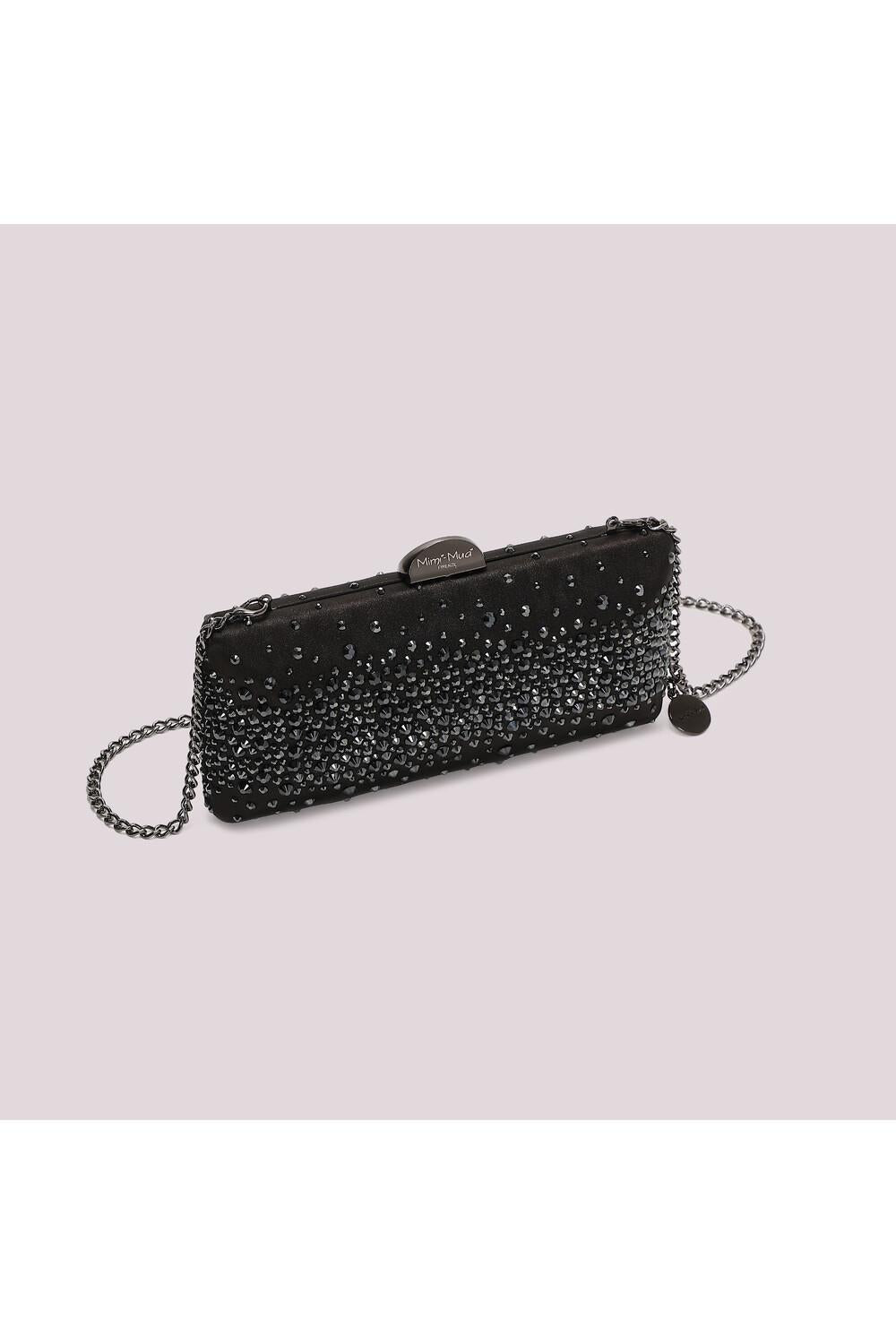 MIMI' MUA' - Borsa clutch con strass