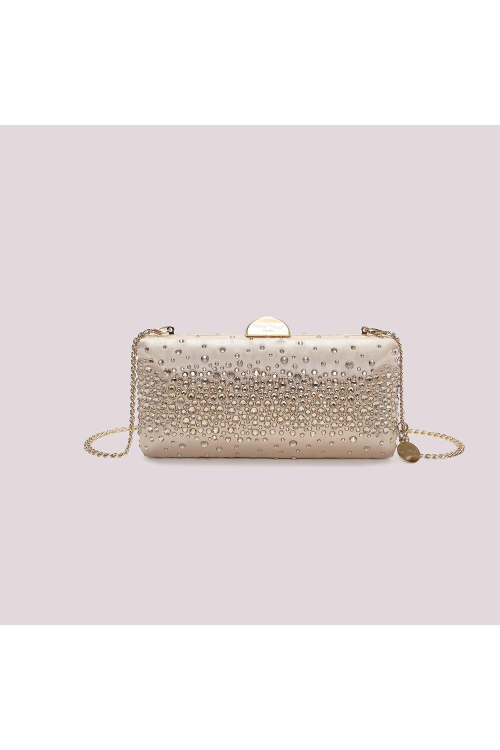 MIMI' MUA' - Borsa clutch con strass