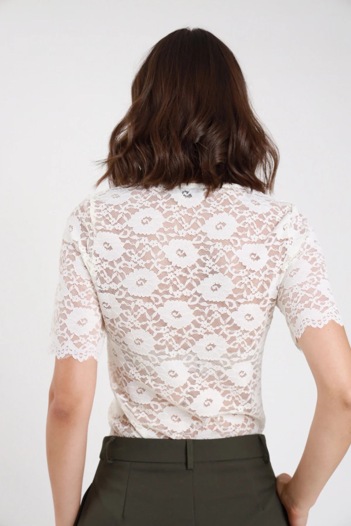 SUSY MIX - T-shirt in pizzo