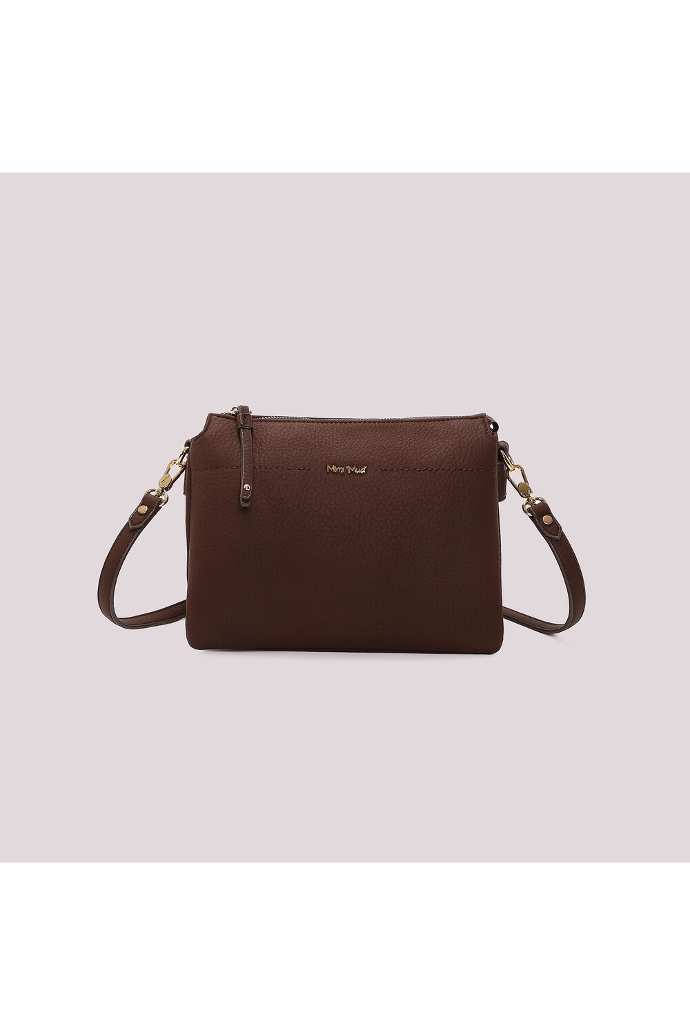 MIMI' MUA' - Borsa a tracolla con fianchi effetto camoscio