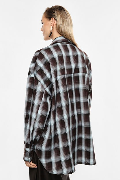 IMPERIAL - Camicia ampia a quadri