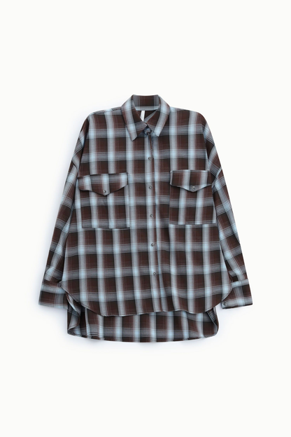 IMPERIAL - Camicia ampia a quadri